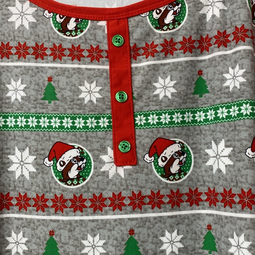 Buc-ces Christmas Pajama Dress